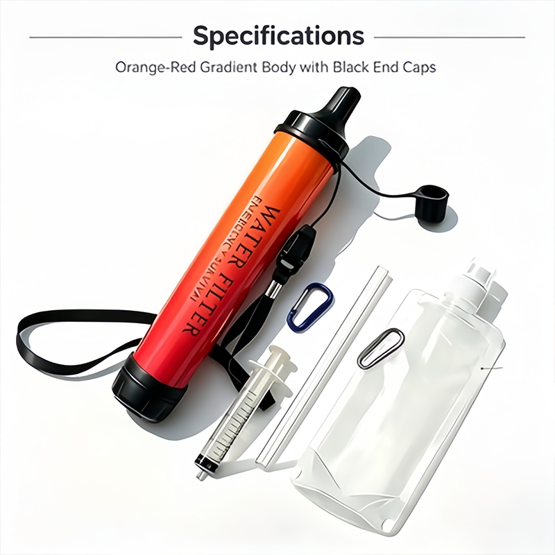 Paille filtrante d'eau portabl - Water Purification Straw avis et prix